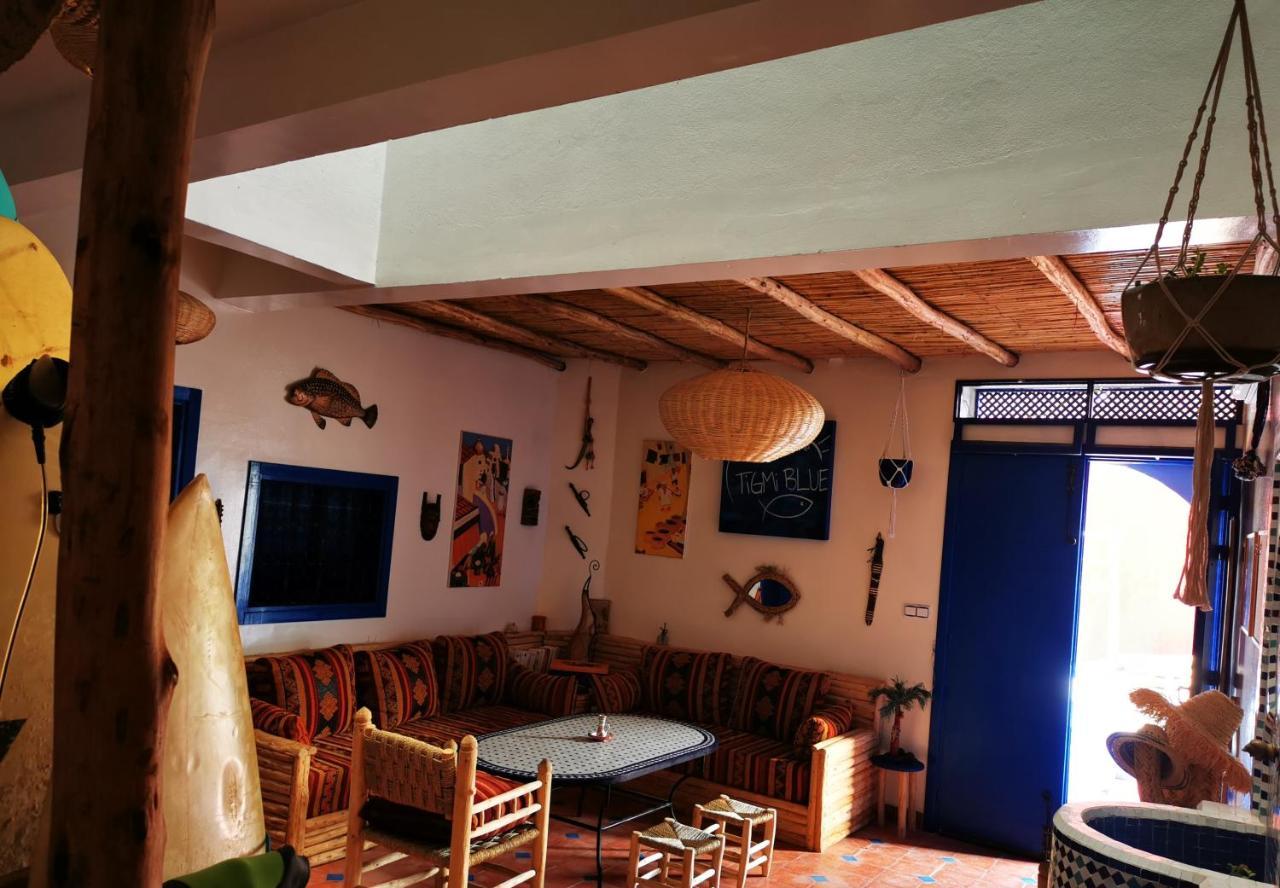 Tigmi Blue - Imsouane Surf Et Ocean Bed & Breakfast Eksteriør bilde